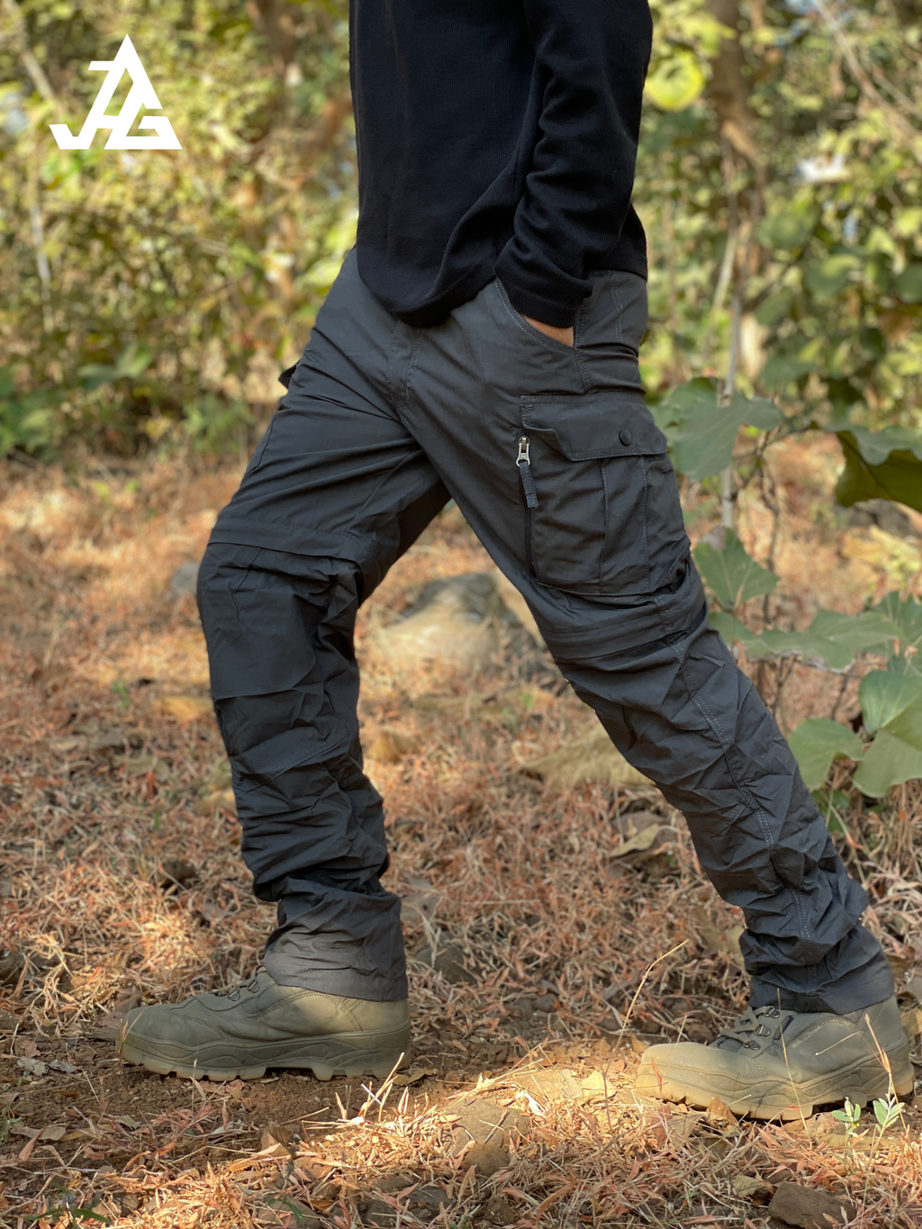 Men's tactical convertible cargo pants - Republique Collection